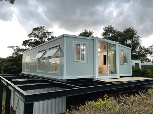 40ft Prefabricated House One bedroom, One bathroom, One living room and One kitchen