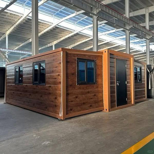 20ft Prefabricated House Two bedrooms, One bathroom, One living room and One kitchen
